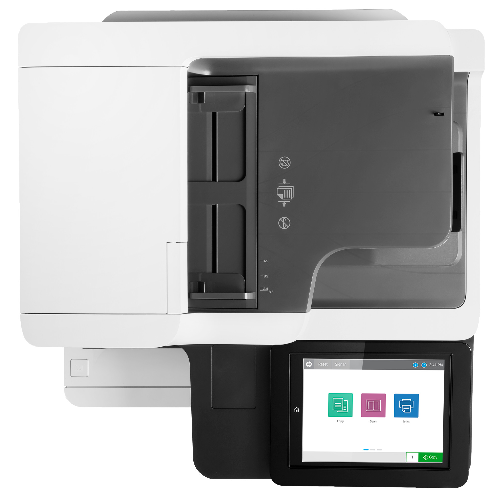 Z jakimi stylami wnętrz HP LaserJet Managed MFP E62655dn komponuje się najlepiej?