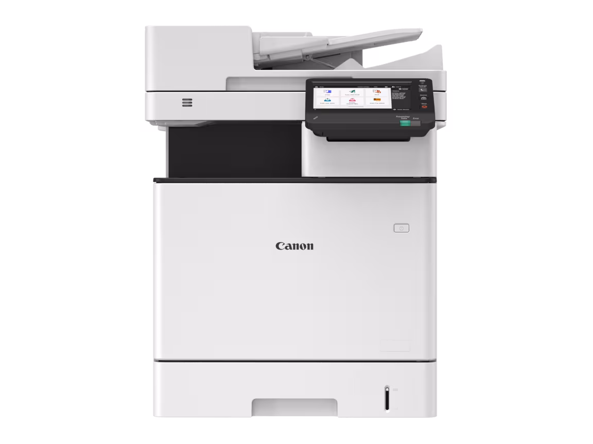 Białe urządzenie wielofunkcyjne laserowe Canon i-SENSYS X C1533iF II do biura