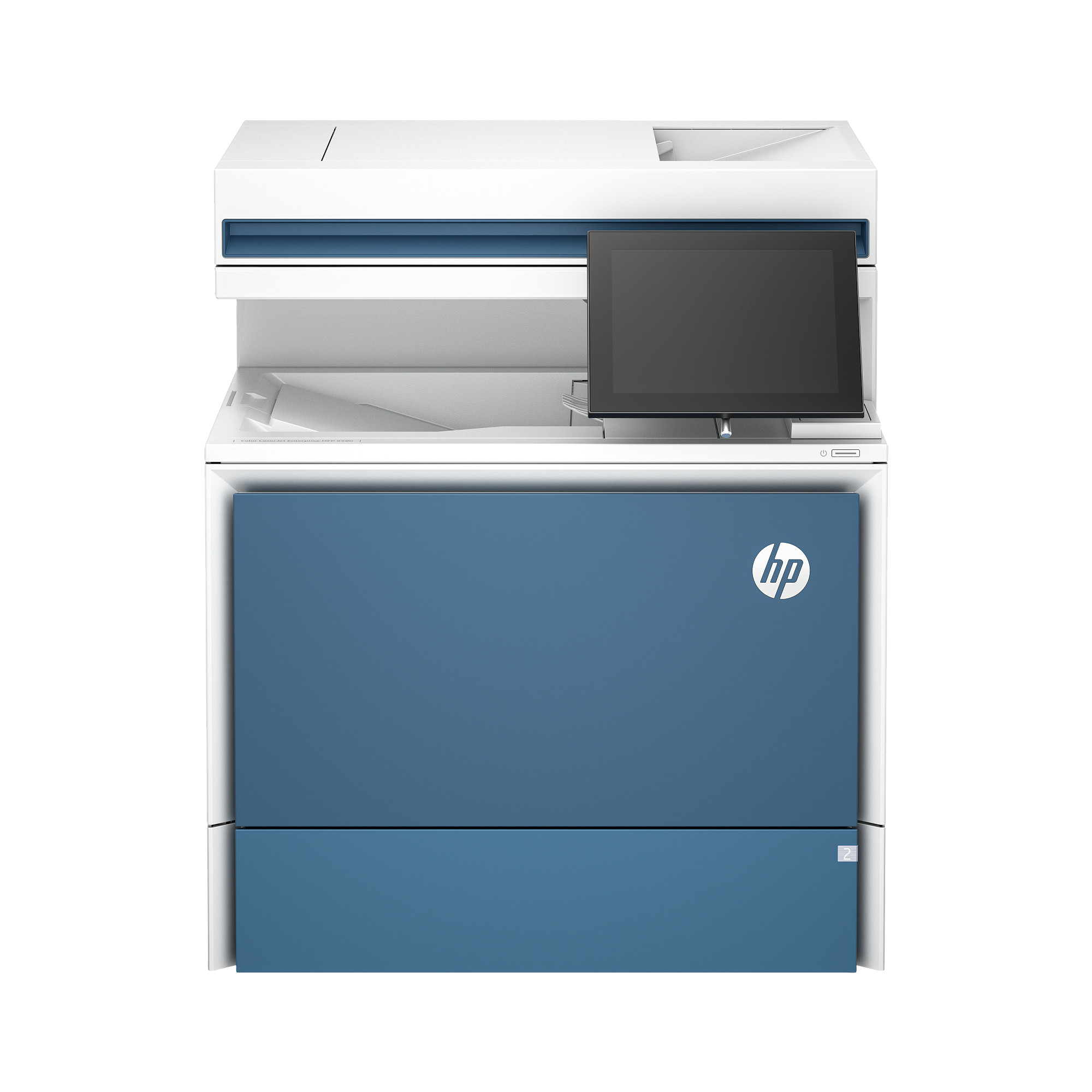 Czym charakteryzują się funkcje i elementy zestawu HP Color LaserJet Enterprise MFP X58045dn?