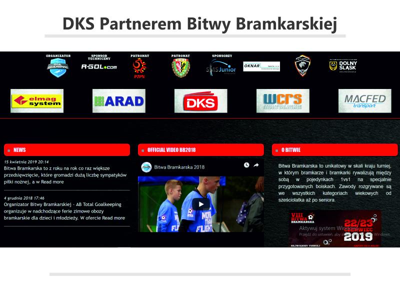 DKS Partnerem Bitwy Bramkarskiej 2019