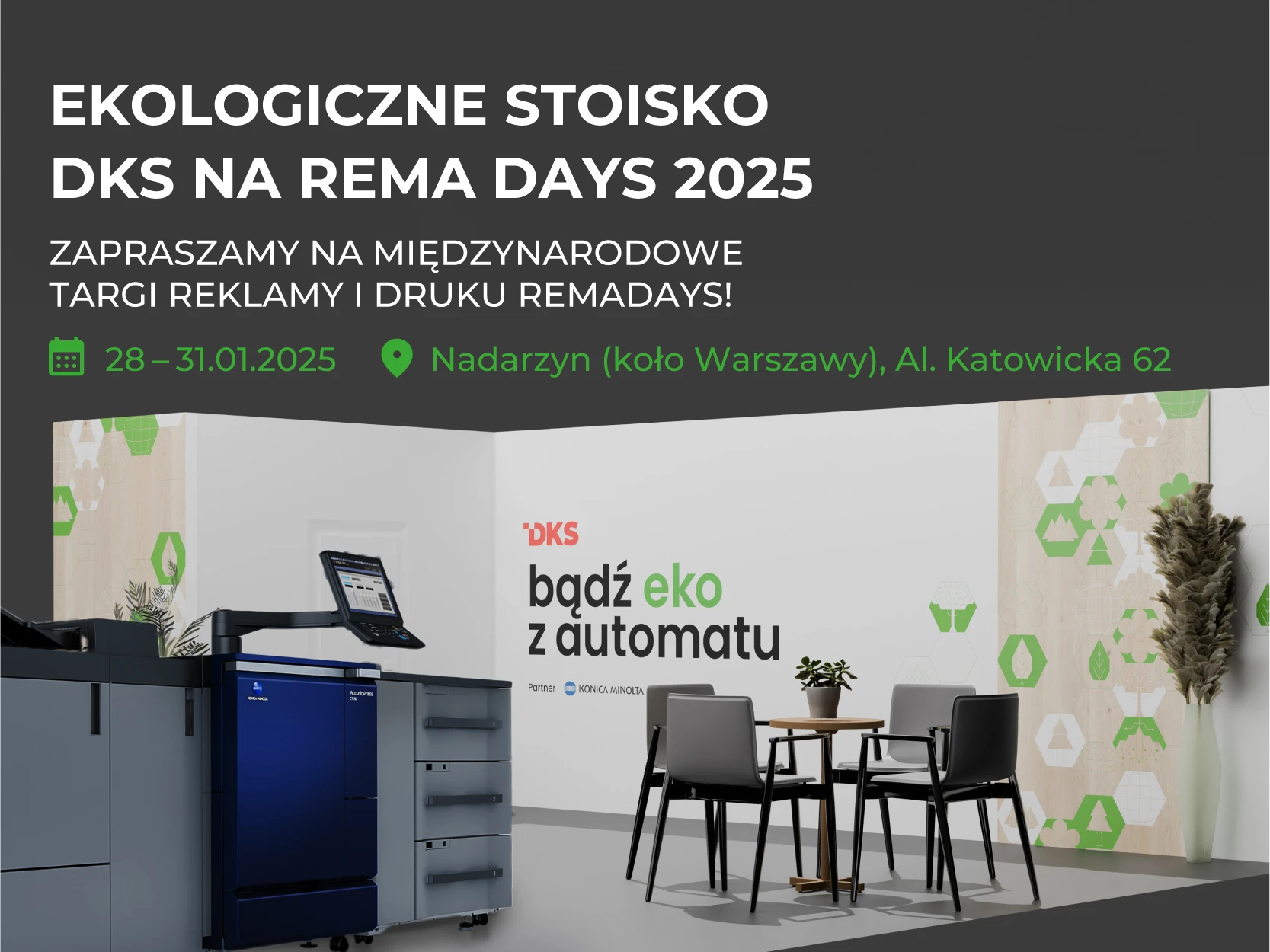 Ekologiczne stoisko DKS na RemaDays 2025