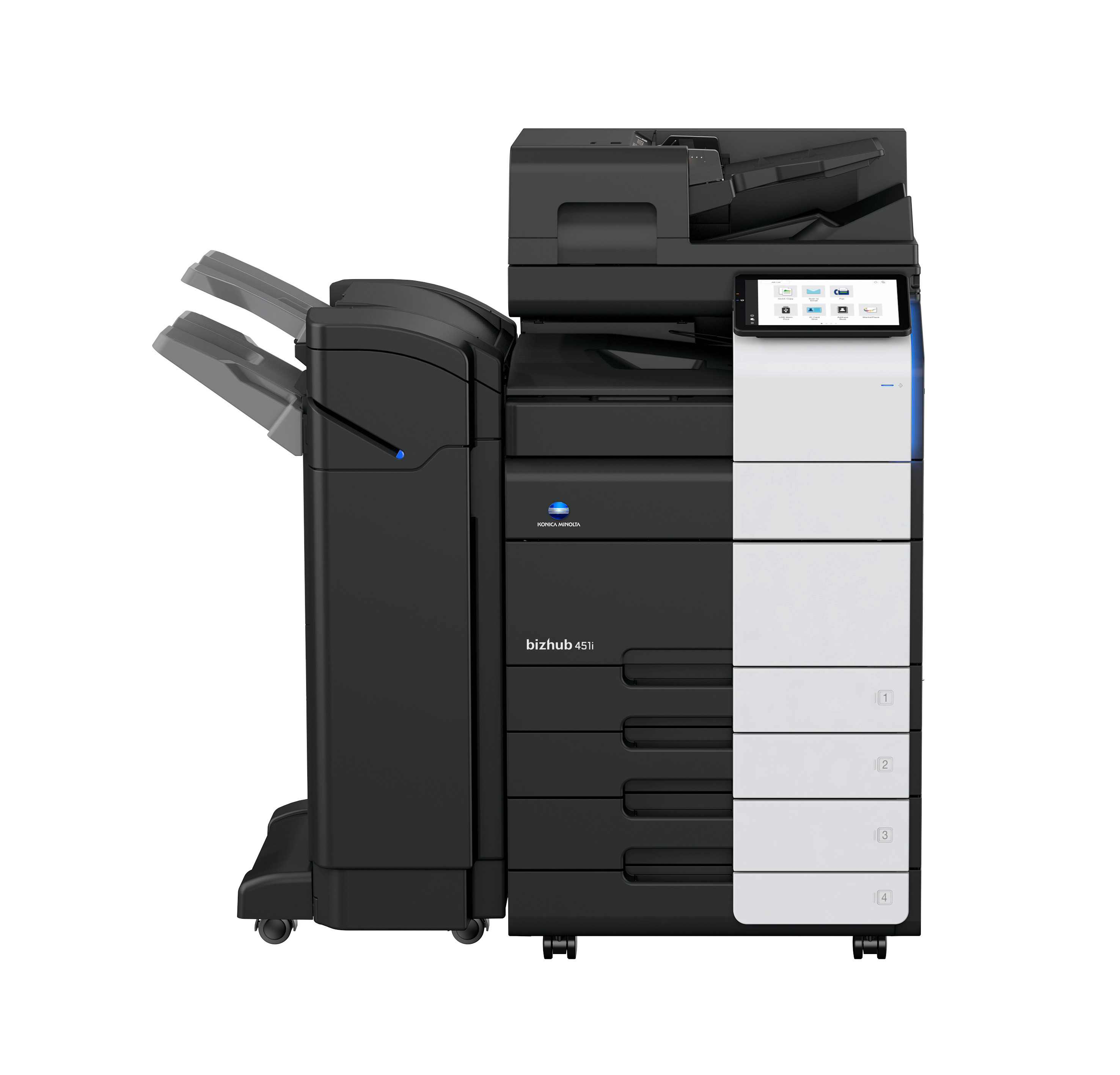 Bizhub 451i – łatwość obsługi i bezpieczeństwo