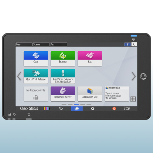 Jakie możliwości daje IM C2510 w zakresie bezpieczeństwa i zarządzania dokumentami?