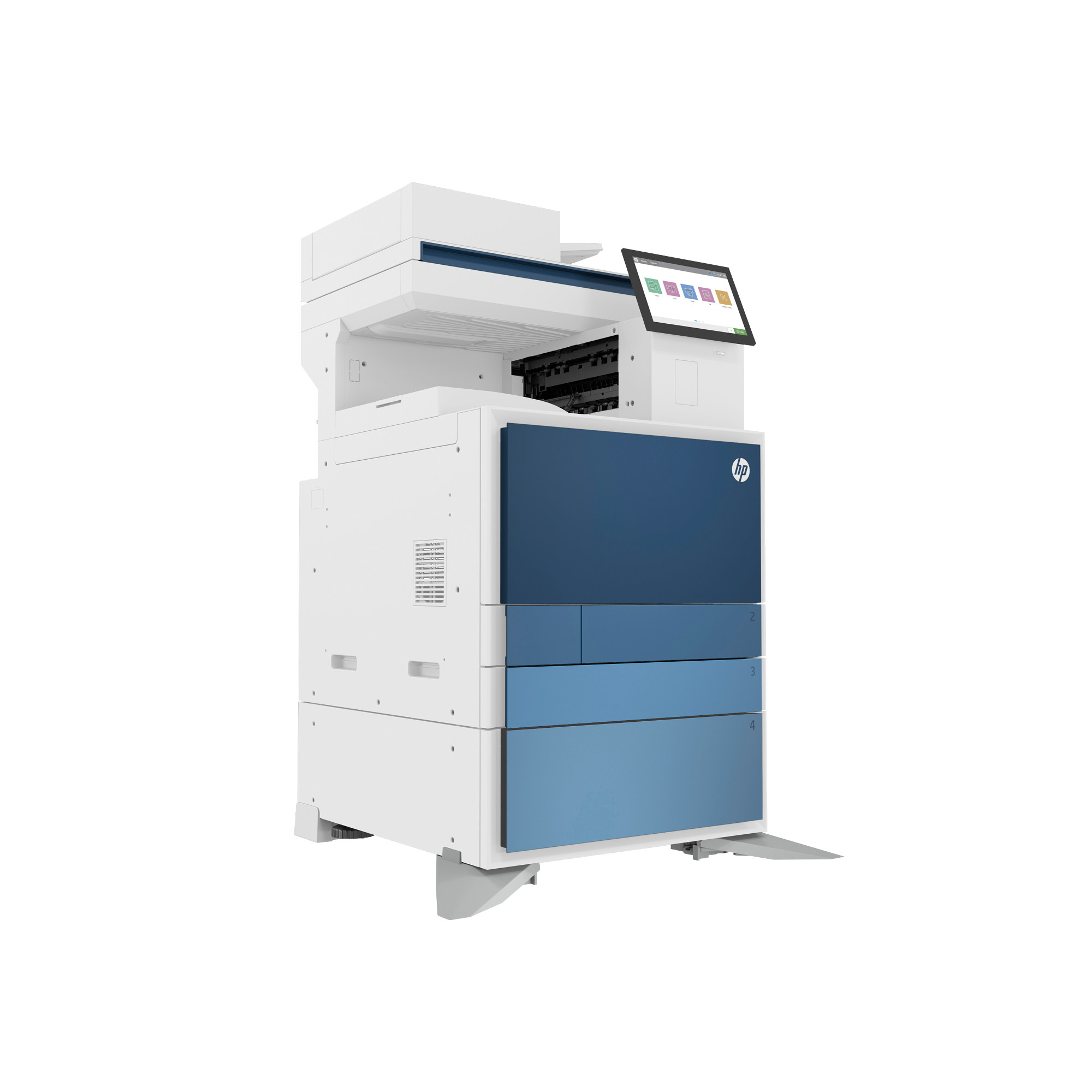 Jak HP Color LaserJet Managed MFP E877dn odpowiada na potrzeby intensywnie użytkowanych biur?